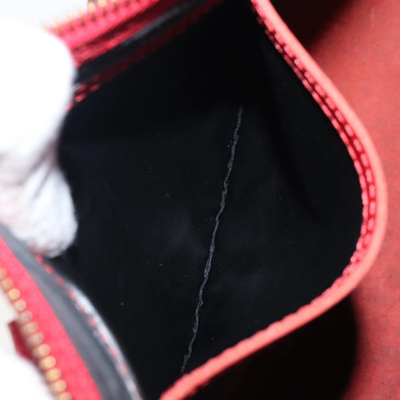 LOUIS VUITTON Epi Speedy 25 Hand Bag Castilian Red M43017 LV Auth 199331V