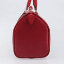 LOUIS VUITTON Epi Speedy 25 Hand Bag Castilian Red M43017 LV Auth 199331V-3