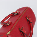 LOUIS VUITTON Epi Speedy 25 Hand Bag Castilian Red M43017 LV Auth 199331V-6