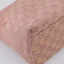 GUCCI GG Canvas Shoulder Bag Pink 001 3386 Auth 199334-14