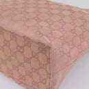 GUCCI GG Canvas Shoulder Bag Pink 001 3386 Auth 199334-15