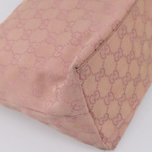 GUCCI GG Canvas Shoulder Bag Pink 001 3386 Auth 199334