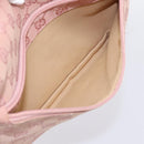 GUCCI GG Canvas Shoulder Bag Pink 001 3386 Auth 199334-23