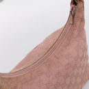 GUCCI GG Canvas Shoulder Bag Pink 001 3386 Auth 199334-6