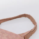 GUCCI GG Canvas Shoulder Bag Pink 001 3386 Auth 199334-8