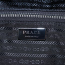 PRADA Shoulder Bag Sequin Green Silver Auth 199336SM-21