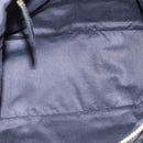 Miu Miu Vittello Shine Hand Bag Leather 2way Black Gold Tone Auth 199341V-11