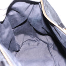 Miu Miu Vittello Shine Hand Bag Leather 2way Black Gold Tone Auth 199341V-20