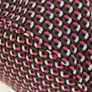 PRADA Backpack Nylon Pink Brown Auth 199345V-17