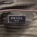 PRADA Backpack Nylon Pink Brown Auth 199345V-25