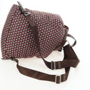 PRADA Backpack Nylon Pink Brown Auth 199345V-8