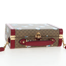 GUCCI Micro GG Supreme Doraemon Hand Bag PVC 2way Brown 633587 Auth 199346SM-7