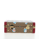 GUCCI Micro GG Supreme Doraemon Hand Bag PVC 2way Beige 633587 Auth 199347SM-5