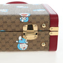 GUCCI Micro GG Supreme Doraemon Hand Bag PVC 2way Beige 633587 Auth 199347SM-6