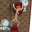 GUCCI Micro GG Supreme Doraemon Hand Bag PVC 2way Beige 633587 Auth 199347SM-21