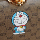 GUCCI Micro GG Supreme Doraemon Hand Bag PVC 2way Beige 633587 Auth 199347SM-22