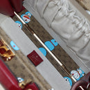 GUCCI Micro GG Supreme Doraemon Hand Bag PVC 2way Beige 633587 Auth 199347SM-11