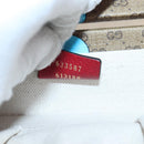 GUCCI Micro GG Supreme Doraemon Hand Bag PVC 2way Beige 633587 Auth 199347SM-12