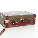 GUCCI Micro GG Supreme Doraemon Hand Bag PVC 2way Beige 633587 Auth 199347SM-7