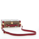 GUCCI Micro GG Supreme Doraemon Hand Bag PVC 2way Beige 633587 Auth 199347SM-9