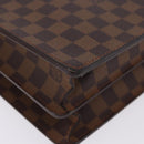 LOUIS VUITTON Damier Ebene Serviette Ambassador Business Bag LV Auth 199355V-14