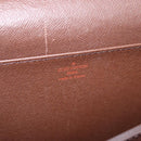 LOUIS VUITTON Damier Ebene Serviette Ambassador Business Bag LV Auth 199355V-20