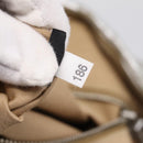 Miu Miu Tote Bag Leather Silver Gold Auth 199356A-22