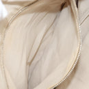 Miu Miu Hand Bag Canvas Purple Brown Auth 199357A-23