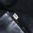 CHANEL Drawstring Chain Shoulder Bag Lamb Skin Black Gold Tone CC Auth 199358V-11