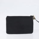 CHANEL Drawstring Chain Shoulder Bag Lamb Skin Black Gold Tone CC Auth 199358V-23