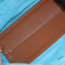 Miu Miu Hand Bag Leather Brown Gold Tone Auth 199360V-11