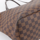 LOUIS VUITTON Damier Ebene Neverfull MM Tote Bag N51105 LV Auth 199361V-16