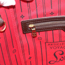 LOUIS VUITTON Damier Ebene Neverfull MM Tote Bag N51105 LV Auth 199361V-20