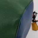 LOUIS VUITTON Epi Keepall Bandouliere 50 Bag Green Red Blue M55571 Auth 199362A-16