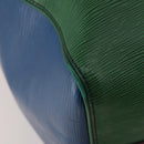 LOUIS VUITTON Epi Keepall Bandouliere 50 Bag Green Red Blue M55571 Auth 199362A-18