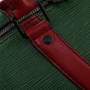LOUIS VUITTON Epi Keepall Bandouliere 50 Bag Green Red Blue M55571 Auth 199362A-19