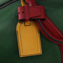 LOUIS VUITTON Epi Keepall Bandouliere 50 Bag Green Red Blue M55571 Auth 199362A-20