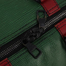 LOUIS VUITTON Epi Keepall Bandouliere 50 Bag Green Red Blue M55571 Auth 199362A-22