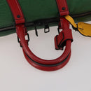 LOUIS VUITTON Epi Keepall Bandouliere 50 Bag Green Red Blue M55571 Auth 199362A-8