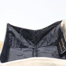 Salvatore Ferragamo Gancini Vanity Hand Bag Leather Gold Auth 199364A-20