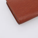 LOUIS VUITTON Epi Pochette Accessoires Pouch Brown M52983 LV Auth 199366-14