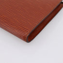 LOUIS VUITTON Epi Pochette Accessoires Pouch Brown M52983 LV Auth 199366-15