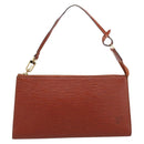 LOUIS VUITTON Epi Pochette Accessoires Pouch Brown M52983 LV Auth 199366-13