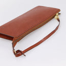 LOUIS VUITTON Epi Pochette Accessoires Pouch Brown M52983 LV Auth 199366-7