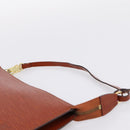 LOUIS VUITTON Epi Pochette Accessoires Pouch Brown M52983 LV Auth 199366-8