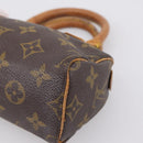 LOUIS VUITTON Monogram Mini Speedy Hand Bag M41534 LV Auth 199368-16
