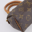 LOUIS VUITTON Monogram Mini Speedy Hand Bag M41534 LV Auth 199368-9
