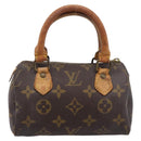 LOUIS VUITTON Monogram Mini Speedy Hand Bag M41534 LV Auth 199368-13