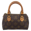 LOUIS VUITTON Monogram Mini Speedy Hand Bag M41534 LV Auth 199368-2