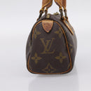 LOUIS VUITTON Monogram Mini Speedy Hand Bag M41534 LV Auth 199368-3